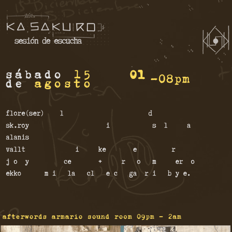 KASA KURO / León, Gto sesión de escucha + grabación privada image}